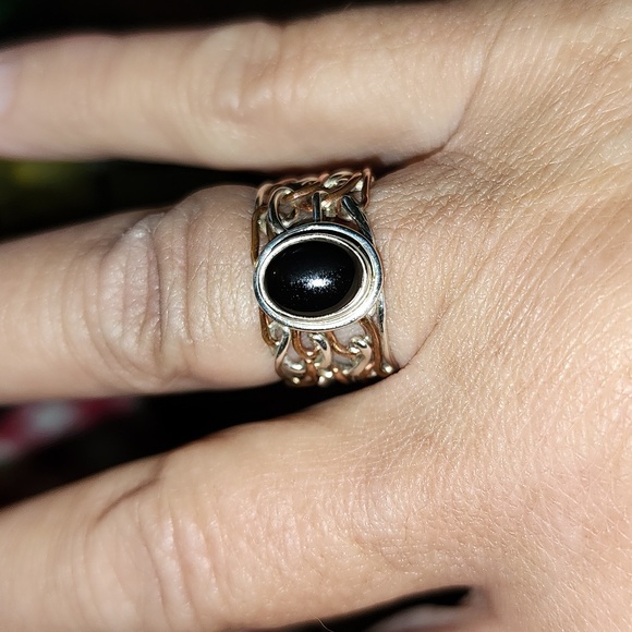 Black onyx ring - Picture 4 of 7